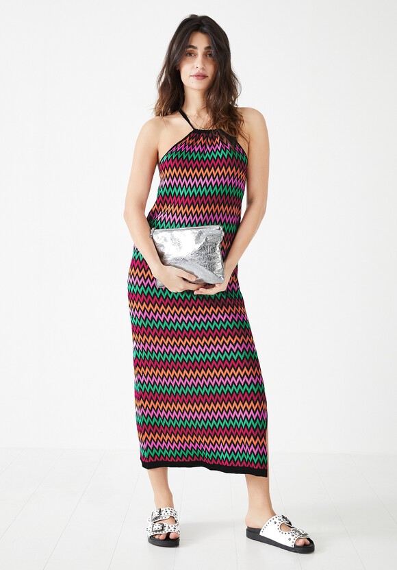 Martina Halterneck Knitted Dress
