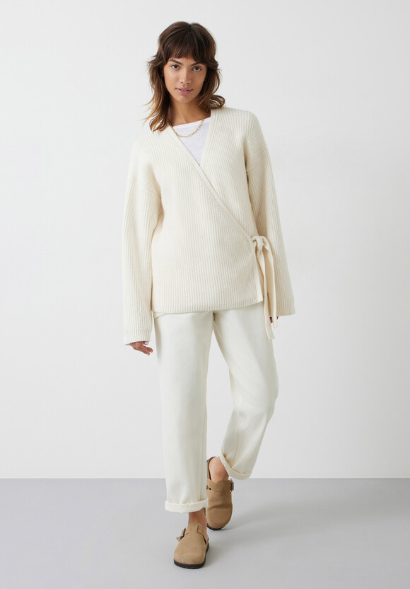 Minnota Wrap Knitted Cardigan
