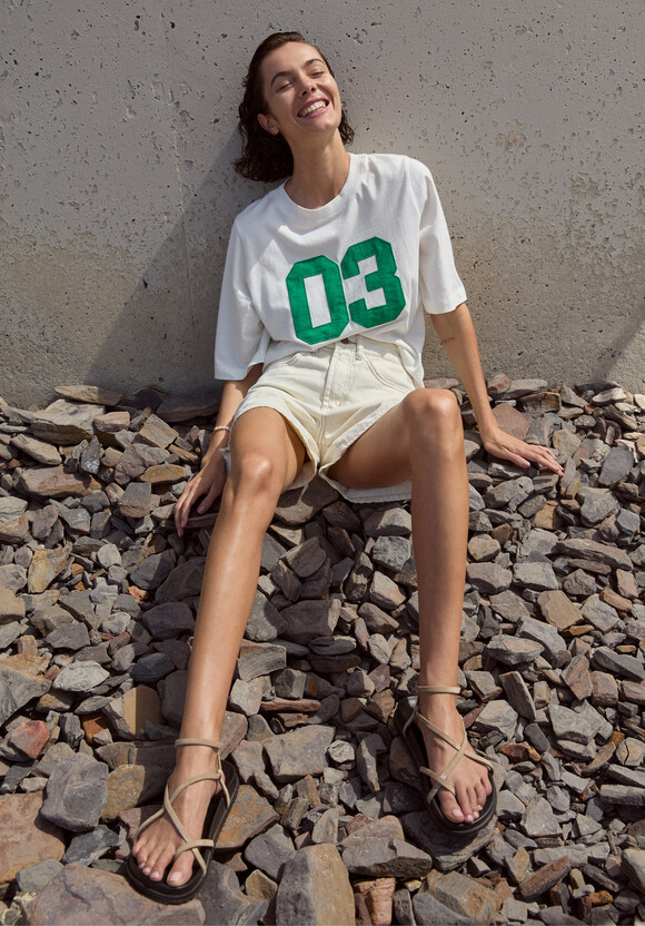 Collegiate Graphic Cotton T-Shirt