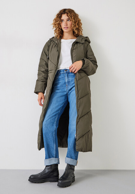Eila Chevron Puffer