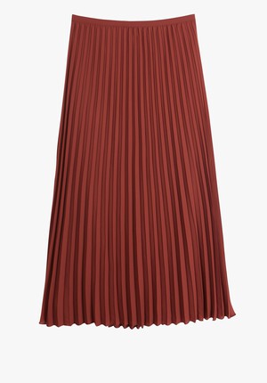 Neah Pleated Midi Skirt