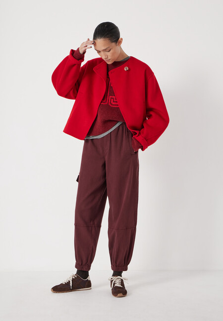 Ava Washed Cargo Trousers