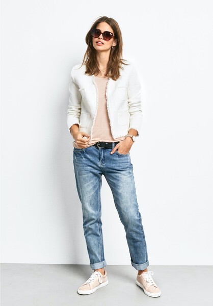 Frayed Crop Jacket