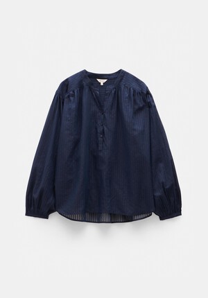 Bea Textured Stripe Blouse