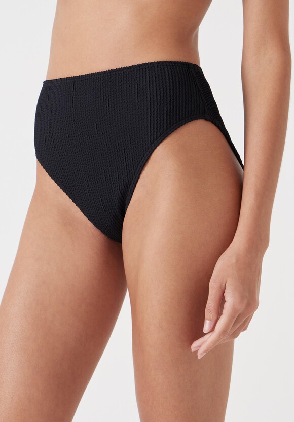 Harper High Waisted Crinkle Bikini Bottoms