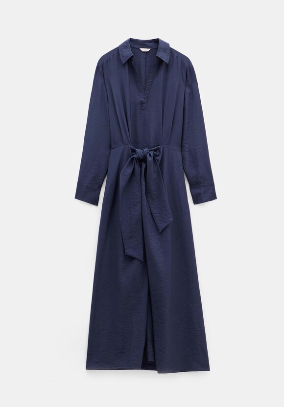 Maya Air Flow Front Tie Maxi Dress