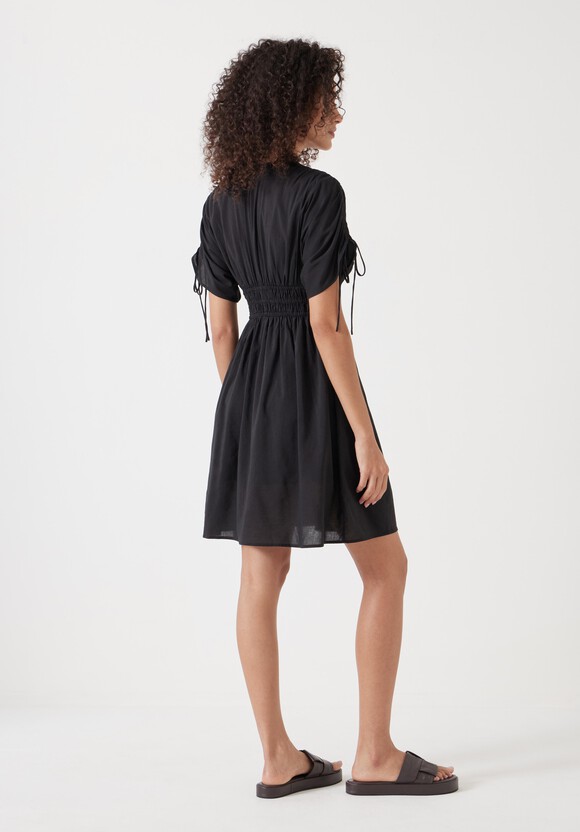 Grace Cotton Blend Mini Beach Dress