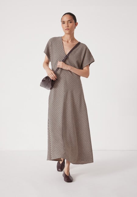 Grace Jersey V-Neck Maxi Dress