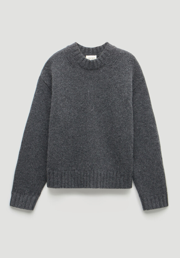 Cora Relaxed Chunky Cashmere Crew Jumper