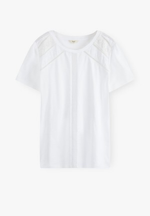 Inga Lace Detail T Shirt