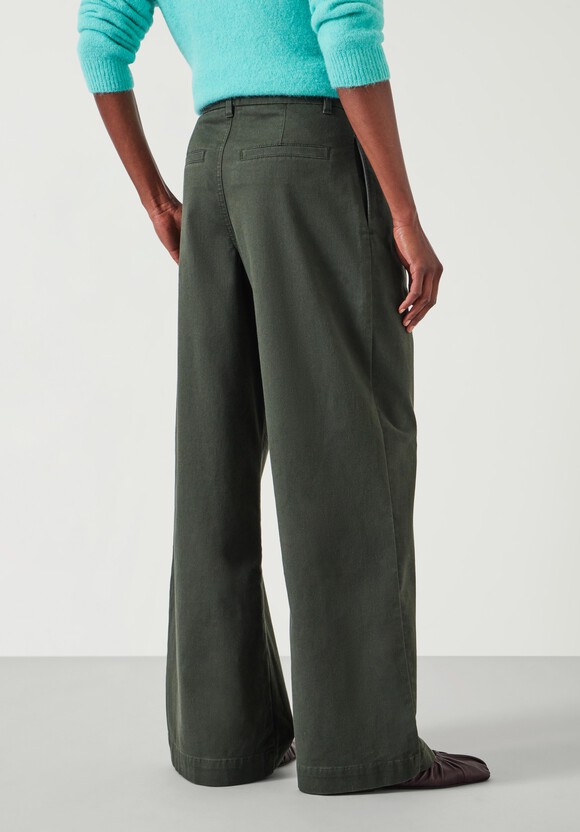 Lya Cotton Chino Trouser