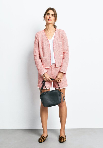 Frayed Tweed Shorts