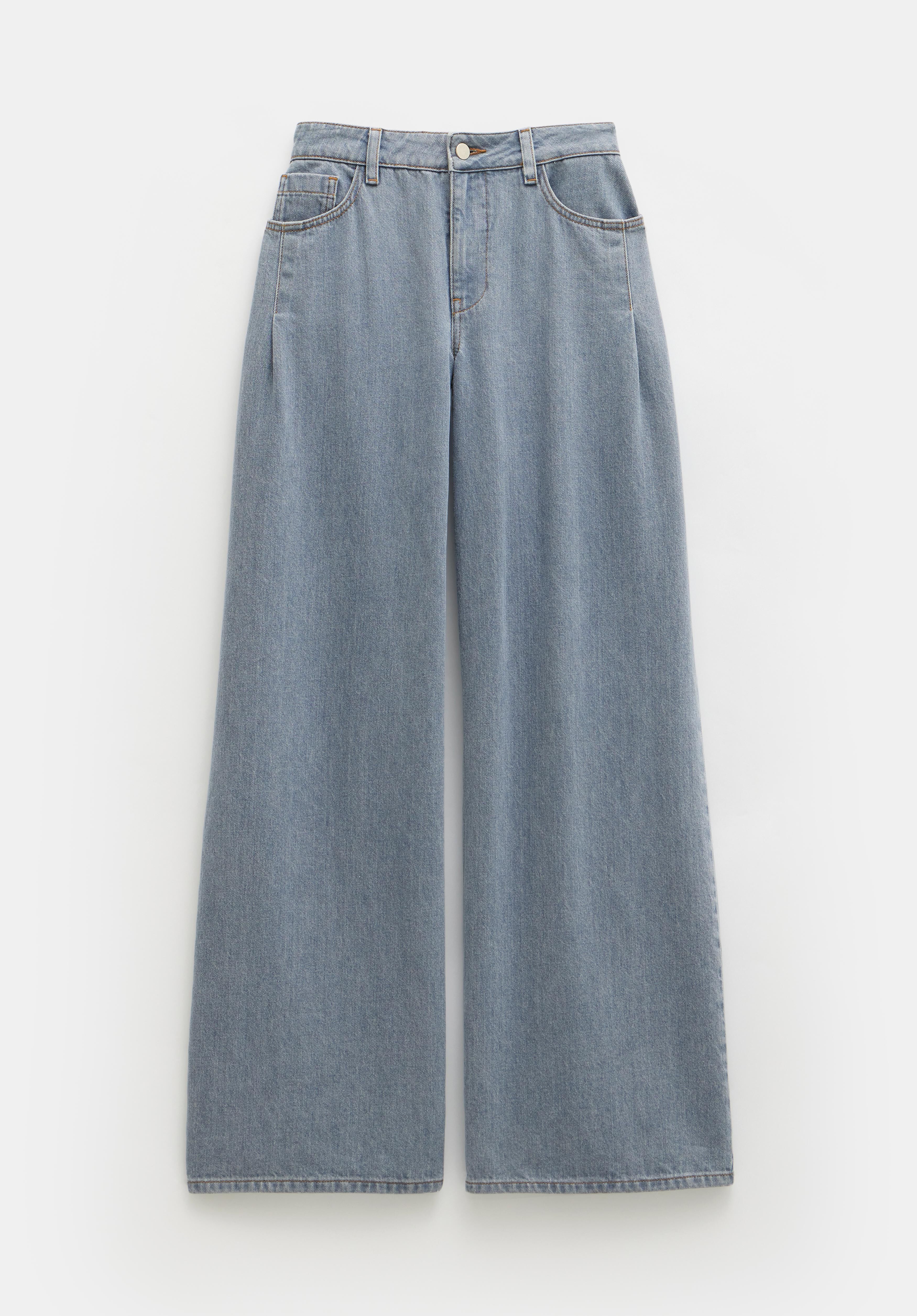 【HONIZ】Pad Pintuck Denim Pants Pintuck Jeans - Light Blue | Filippa K