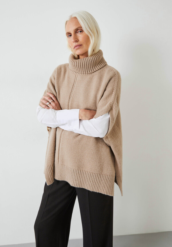 Montana Roll-Neck Vest