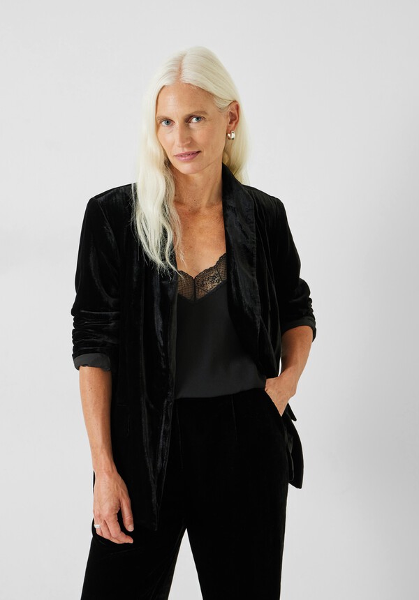 Marina Velour Blazer