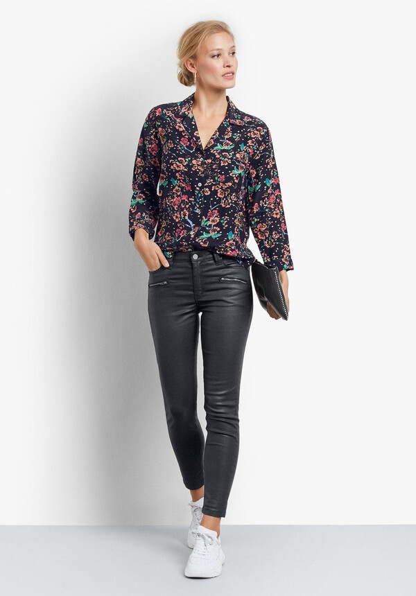 Silk Mix PJ Shirt
