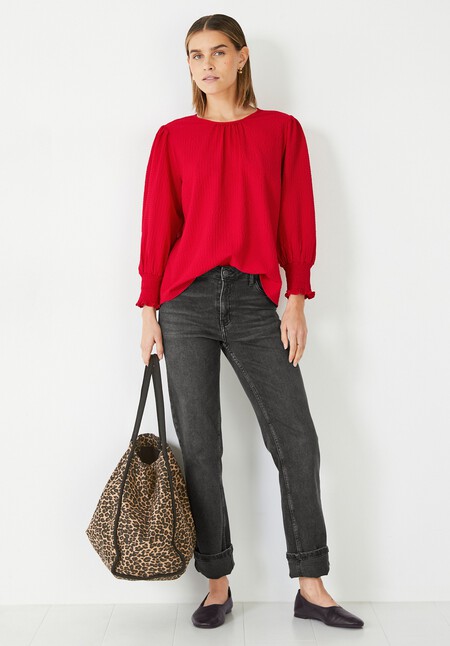 Rosan Shirred Top