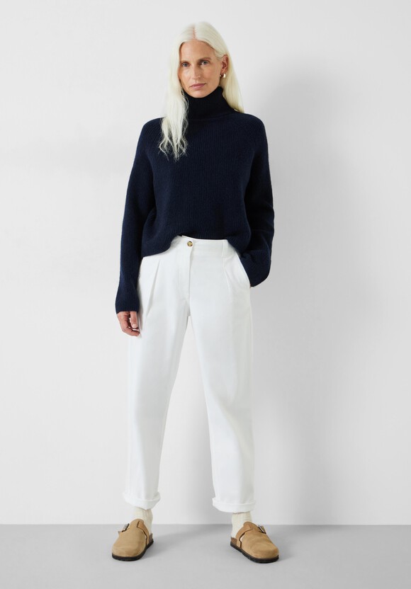Aven Raglan Roll Neck Wool Blend Jumper
