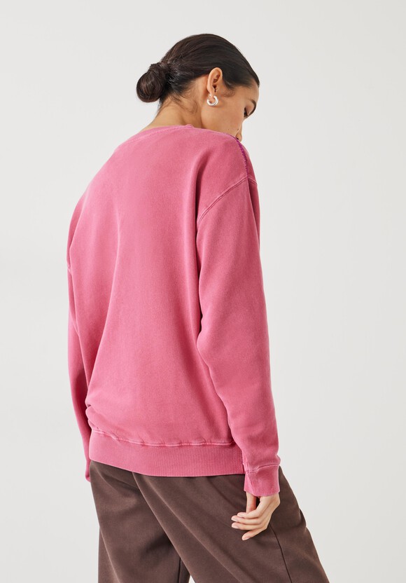 Contrast Stitch Sweatshirt