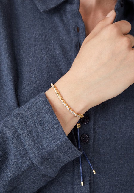 Nasrin Tennis Friendship Bracelet