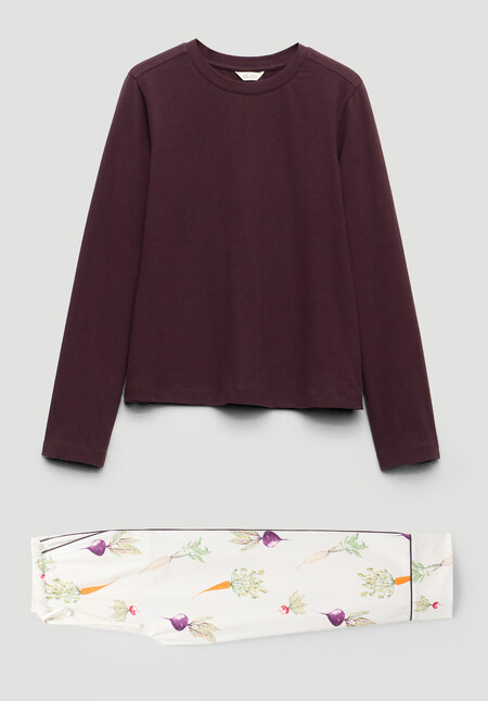 Long Sleeve Brushed Cotton Pyjamas