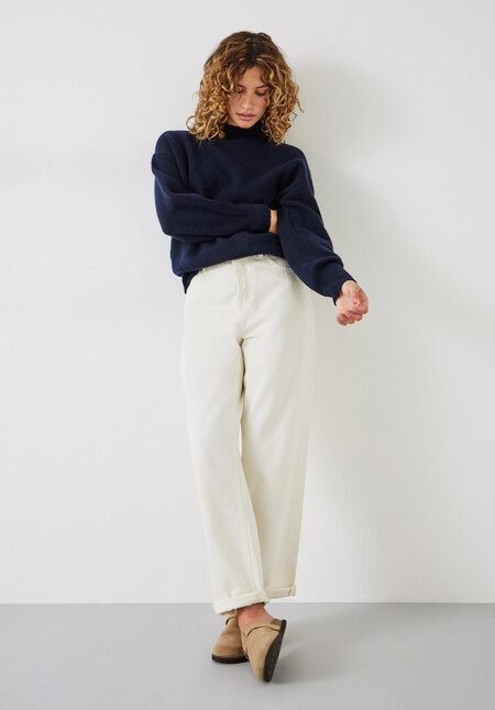 Evelyn Mock Neck Jumper
