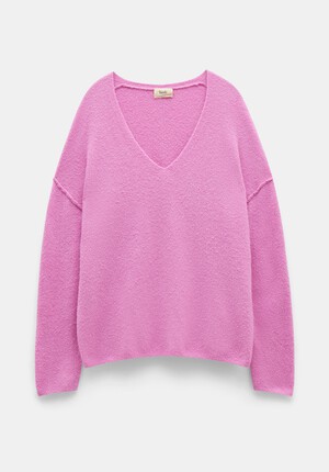Carinda V Neck Knitted Jumper