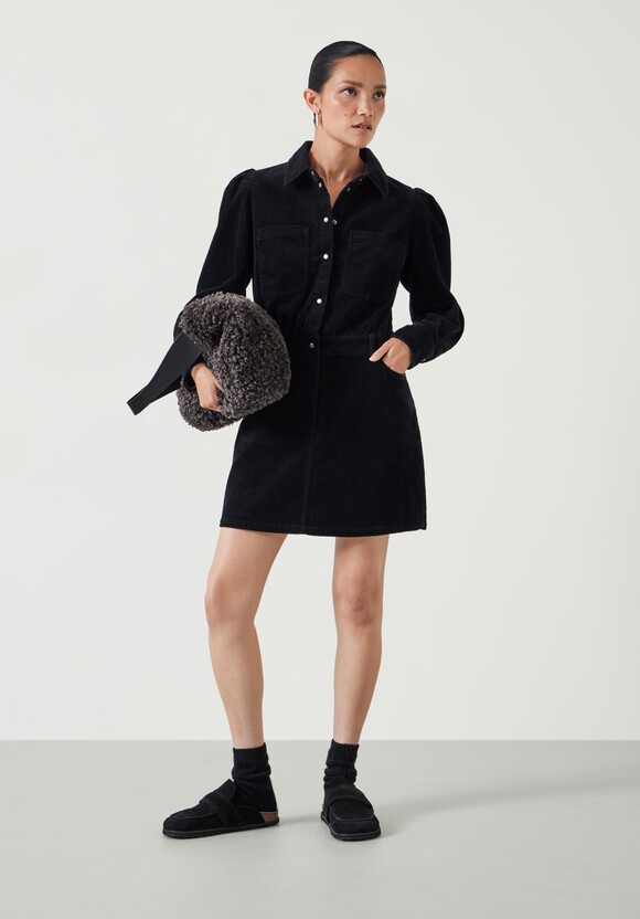 Mariella Cord Mini Dress
