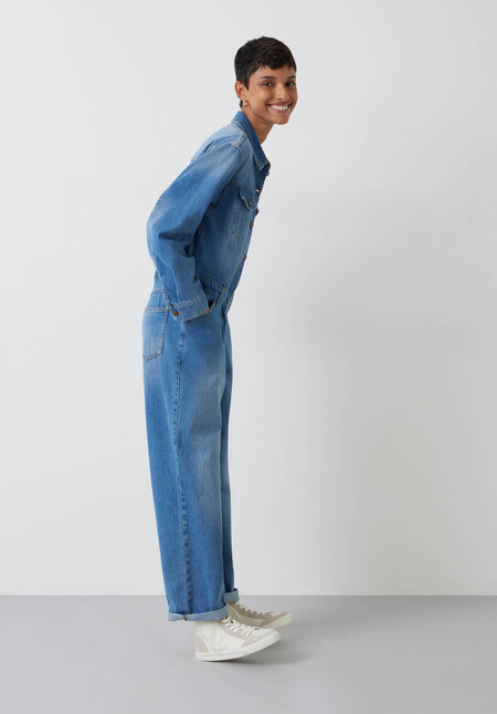 Celia Denim Boilersuit