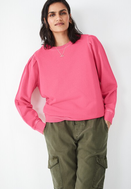 Minerva Pleat Sleeve Sweatshirt