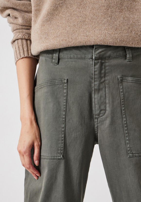 Cordi Barrel Leg Trouser