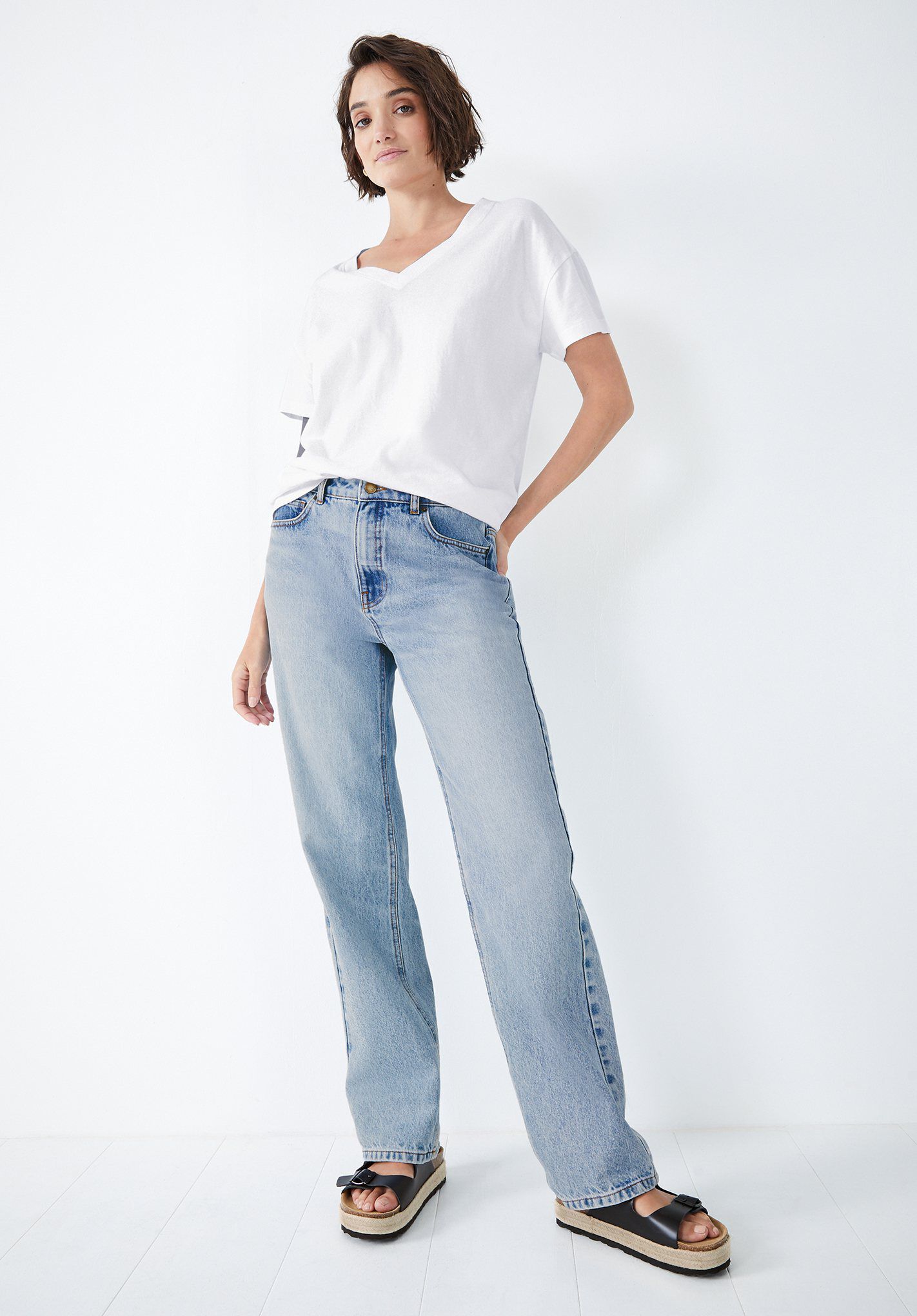 Hush barrel jeans clearance