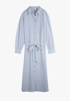 Striped Shirt Dress