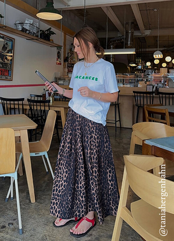 Ivy Pleated Air Flow Midi Skirt