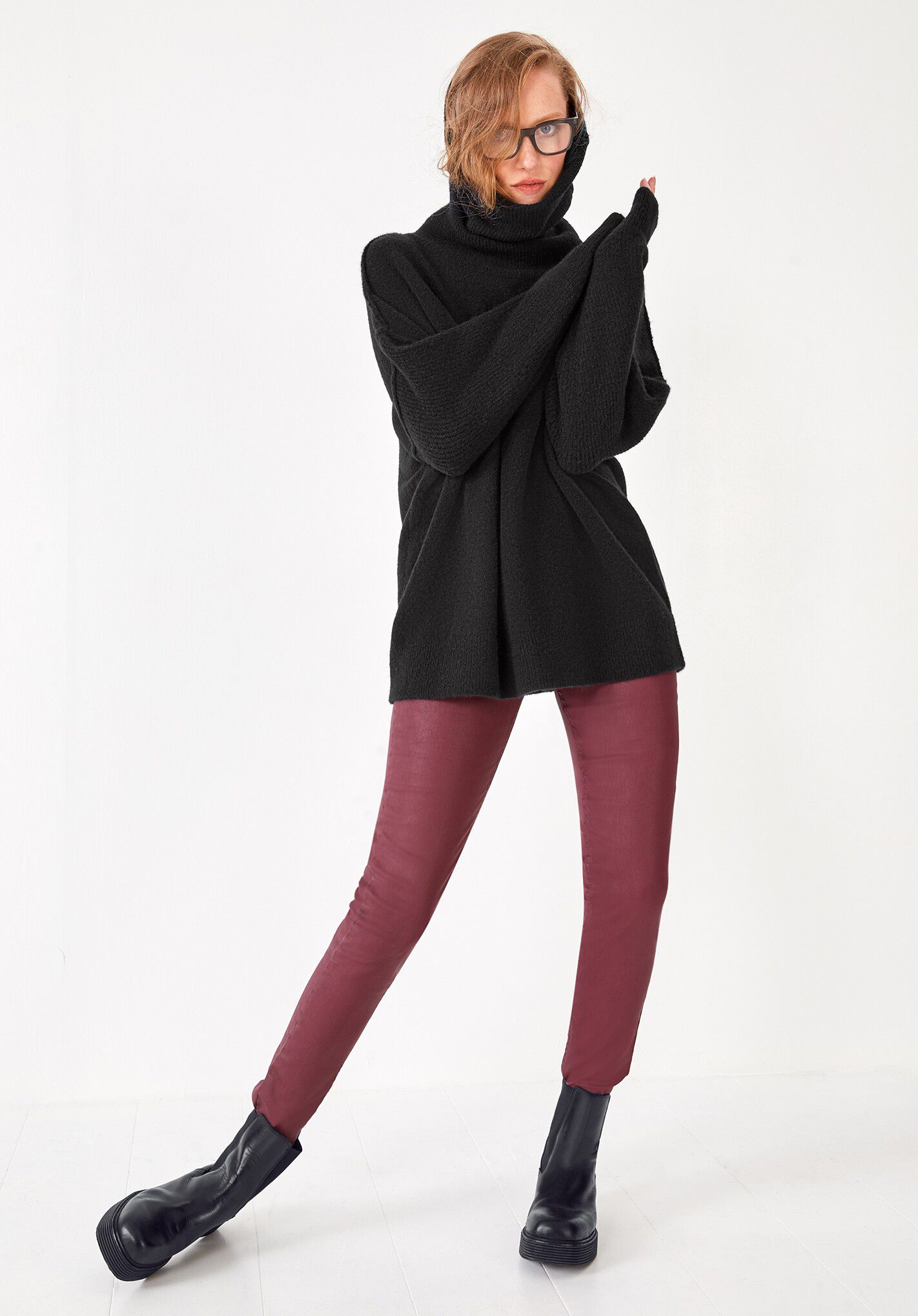 Meryl Roll Neck Jumper