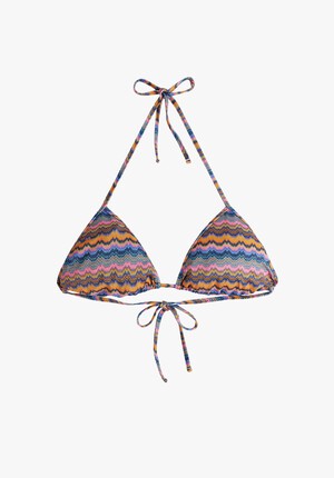 Zig Zag Triangle Bikini Top