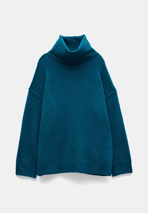Meryl Roll Neck Wool Blend Jumper