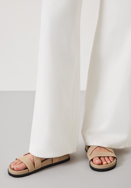 Sadie Suede Footbed Sandal