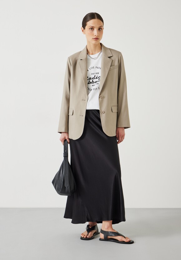 Lana Relaxed Linen Blend Blazer