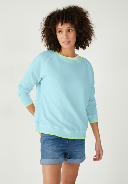 Contrast Stitch Sweatshirt