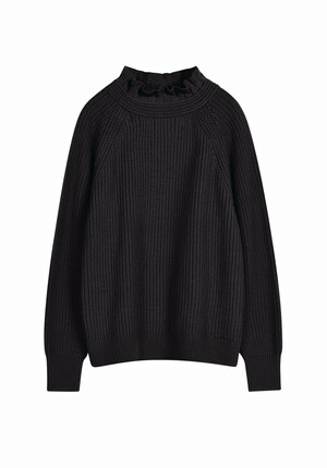 Dylan Frill Neck Jumper
