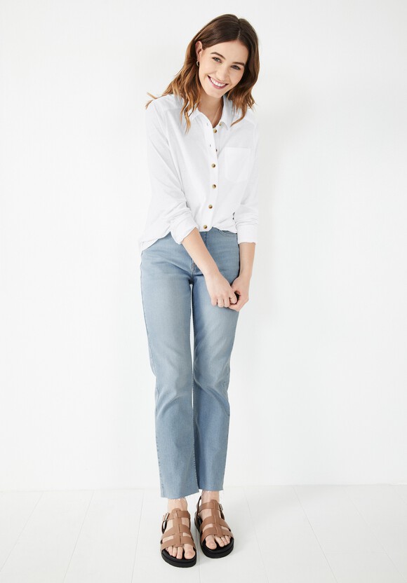Cotton-Blend Jersey Shirt