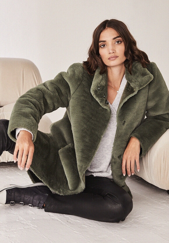 Ella Faux Fur Coat