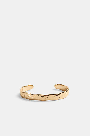 Seren Hammered Cuff Bangle