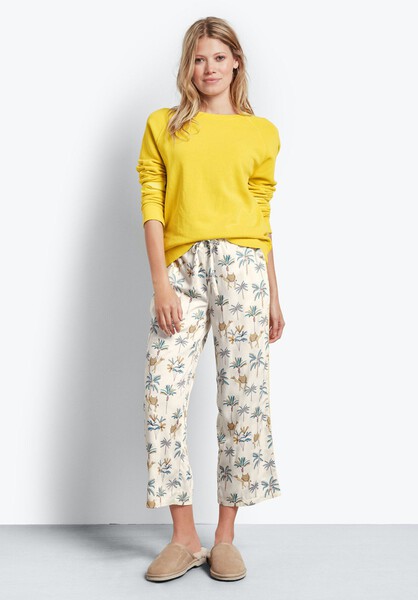 Piped Printed Culottes