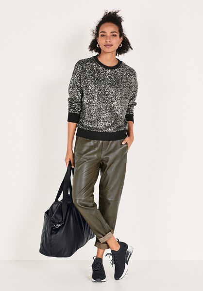 Ryker Sequin Sweat Top
