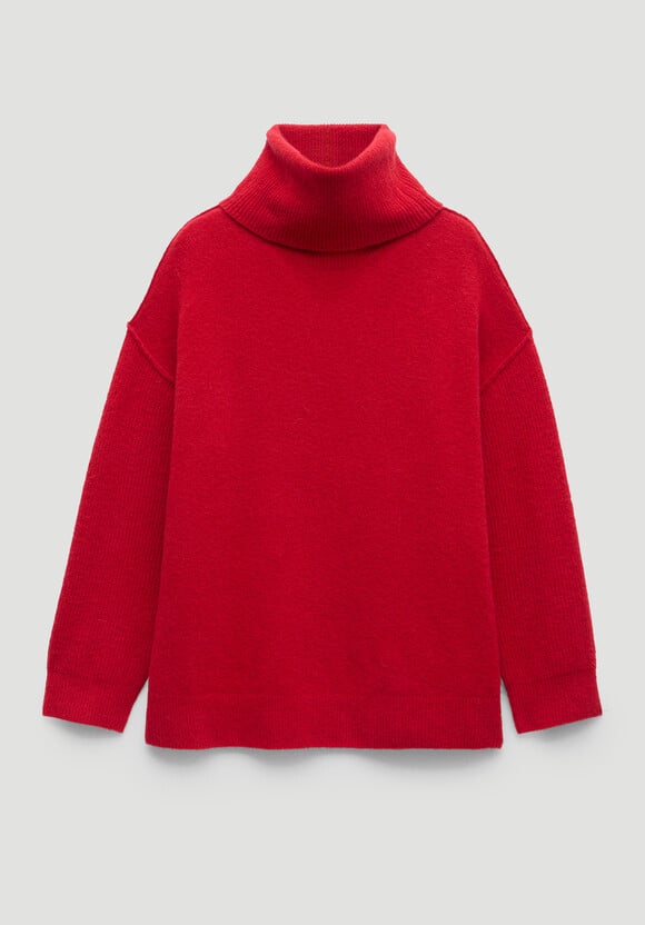Meryl Wool Blend Roll Neck Jumper