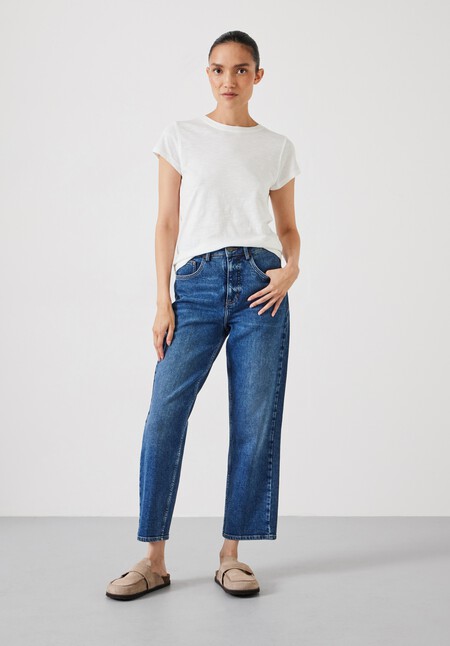 Nina Straight Crop Jeans