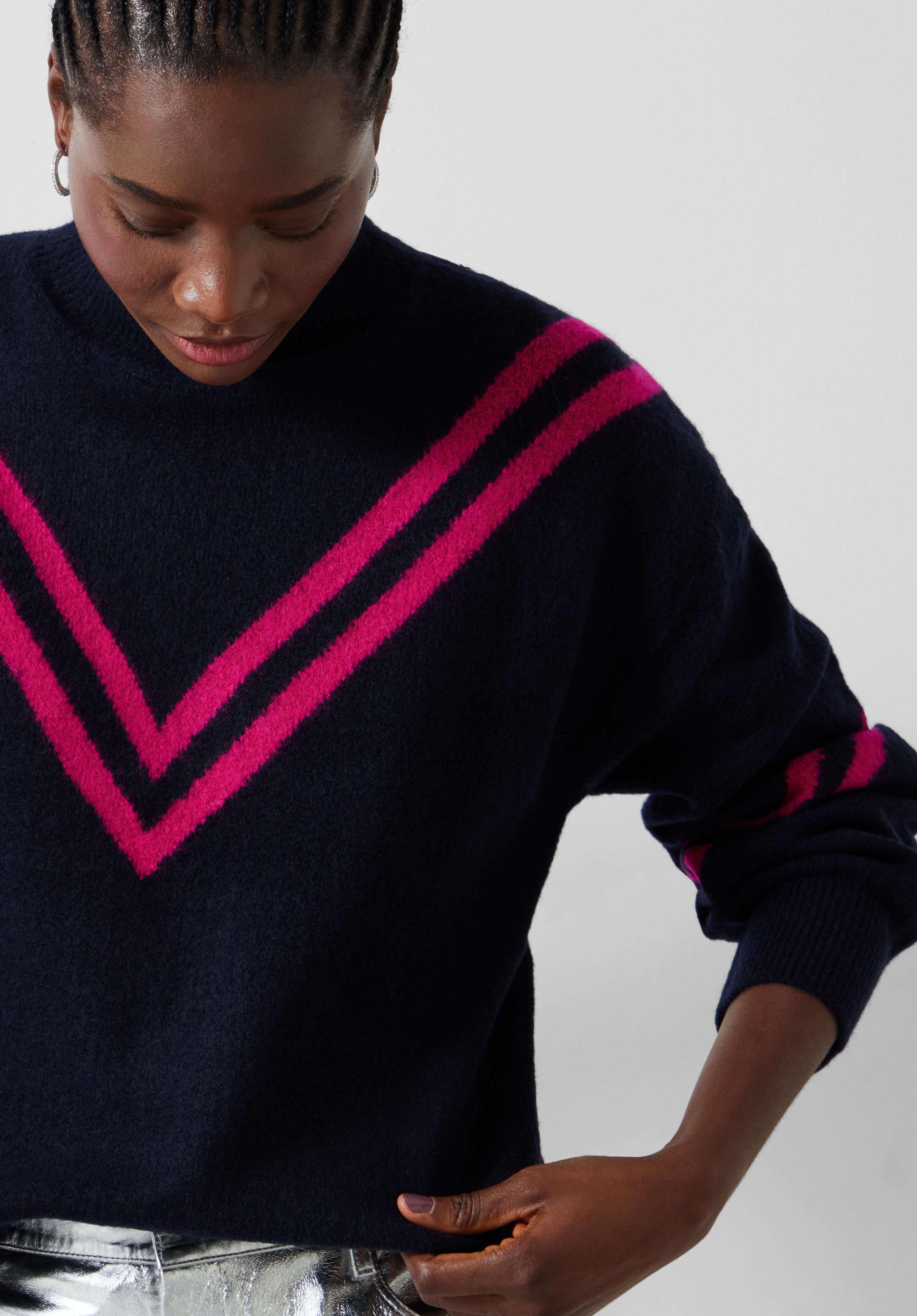 Chevron jumper top