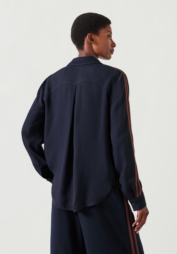 Petunia Side Stripe Shirt